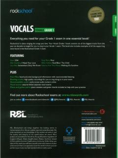 Rockschool: Vocals Grade 1 - Female 