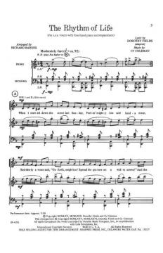 The Rhythm Of Life (Dorothy Fields) 
