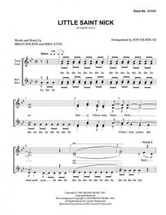 Little Saint Nick von Mike Love (Download) 