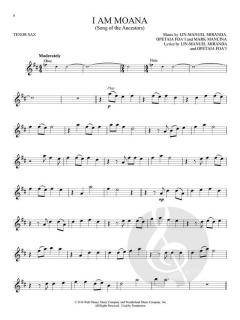 Moana (Tenor Sax) von Miranda Lin-Manuel 