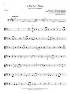 Moana (Viola) von Miranda Lin-Manuel im Alle Noten Shop kaufen