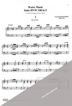 Water Music von Georg Friedrich Händel 