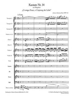 O ewiges Feuer, o Ursprung der Liebe von Johann Sebastian Bach 