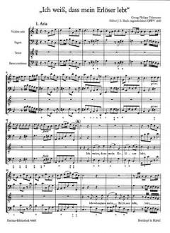 Ich weiß, dass mein Erlöser lebt von Johann Sebastian Bach 