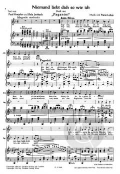 Duette aus Lehár-Operetten Heft 1 von Franz Lehár 