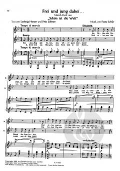 Duette aus Lehár-Operetten Heft 1 von Franz Lehár 