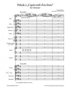 Prelude a L'apres-midi d'un faune von Claude Debussy 