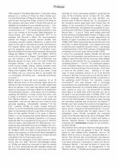 Slawische Tänze op. 46 von Antonín Dvorák 