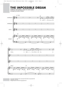 The Impossible Dream von Frank Sinatra 