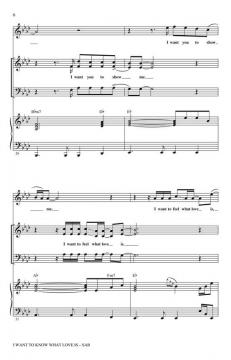 I Want To Know What Love Is (Mariah Carey) 