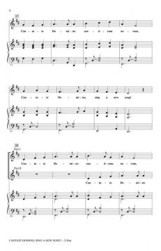 Cantate Domino, Sing A New Song! von Russell L. Robinson (Download) 