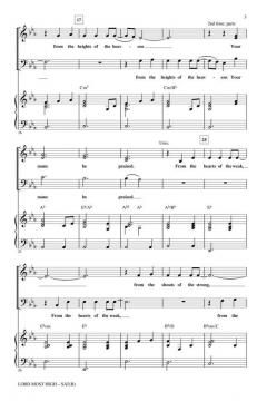 Lord Most High SAT(B) von Donald Harris (Download) 