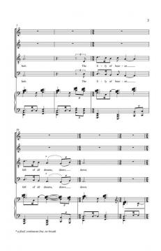 The Moon Is Hiding In Her Hair von Eric Whitacre (Download) 