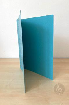 Notenumschlag Quart-Format blau im Alle Noten Shop kaufen