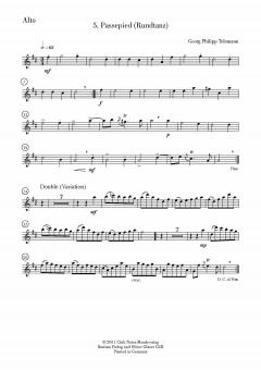 Festliche Suite von Georg Philipp Telemann 