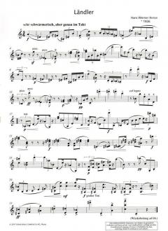 Album für Violine von Hans Werner Henze im Alle Noten Shop kaufen