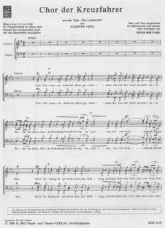 Chor der Kreuzfahrer von Giuseppe Verdi 