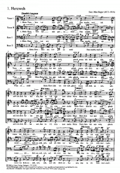 Fünf ausgewählte Volkslieder (Max Reger) 