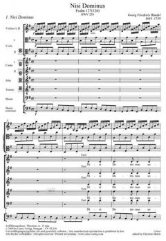Nisi Dominus HWV 238 von Georg Friedrich Händel (Download) 