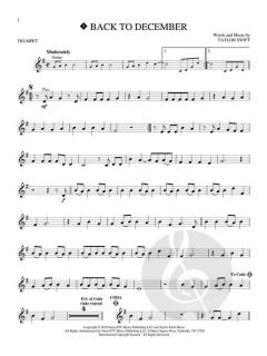 Instrumental Play-Along for Trumpet von Taylor Swift im Alle Noten Shop kaufen