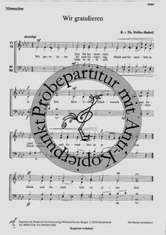 Wir gratulieren (R.+ Th. Möller-Rudolf) 