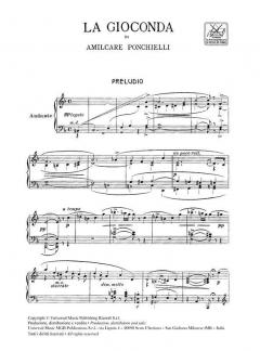 Gioconda Opera Completa Per Canto E Pianoforte von Amilcare Ponchielli 