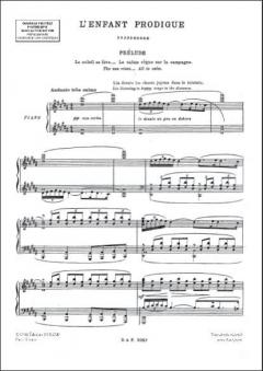 L' Enfant Prodigue von Claude Debussy 