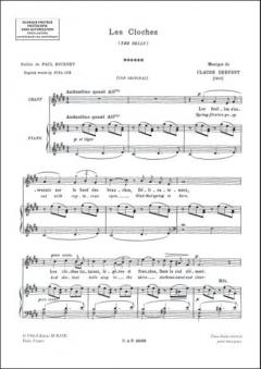 12 Chants pour Soprano et Piano von Claude Debussy 