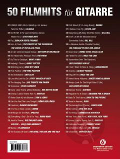 50 Filmhits für Gitarre 