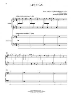 Frozen Piano Duets 