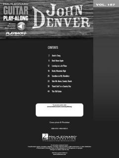 Guitar Play-Along Vol.187: John Denver von John Denver 