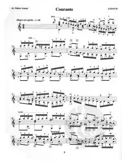 J. S. Bach French Suite No. 5 in C Major BWV 816 von J.S. Bach 