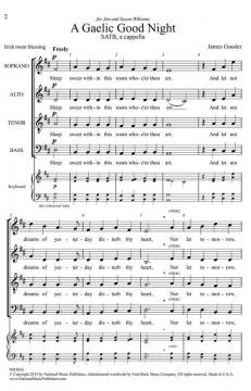 A Gaelic Good Night von James Gossler (Download) 