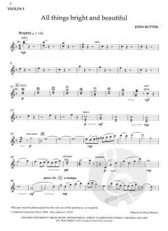All things bright and beautiful (John Rutter) 
