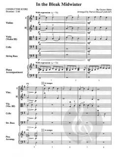 In the Bleak Midwinter von Gustav Holst (Download) 