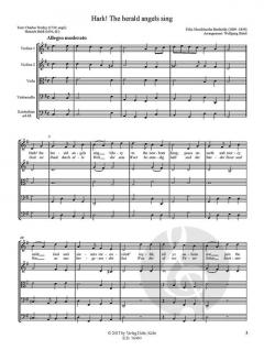Hark! the herald angels sing von Felix Mendelssohn Bartholdy 