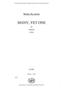 Many, Yet One von Britta Byström 
