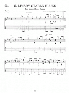 Early Jazz For Fingerstyle Guitar von Lasse Johannson 