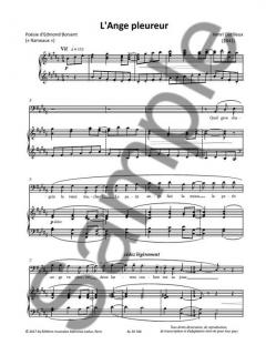 Three Posthumous Songs von Henri Dutilleux 