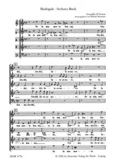 Sämtliche Werke: Madrigale Buch 6 (Carlo Gesualdo) 