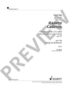 Kadenz op. 37 von Fazil Say 