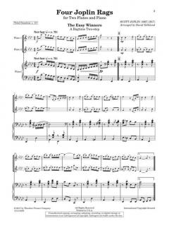 Four Joplin Rags von Scott Joplin 