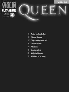 Violin Play-Along Vol. 68: Queen im Alle Noten Shop kaufen