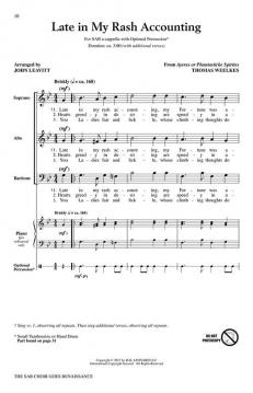 The SAB Choir Goes Renaissance von Thomas Weelkes (Download) 