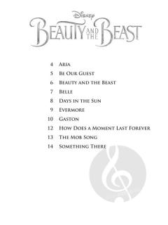Beauty And The Beast - Horn von Tim Rice im Alle Noten Shop kaufen