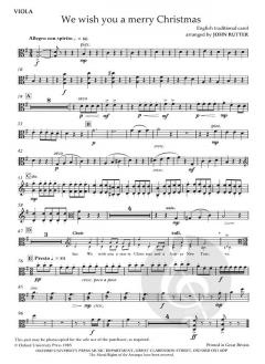 We wish you a merry Christmas von John Rutter 