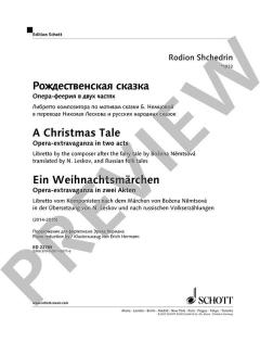Ein Weihnachtsmärchen von Rodion Konstantinowitsch Schtschedrin 