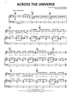 The Beatles Sheet Music Collection 