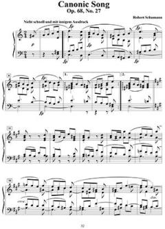 Canons and Rounds for Piano Solo von Gail Smith 