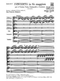 Concerto B Flat Major RV553 (Antonio Vivaldi) 